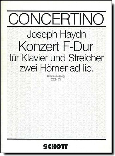 Haydn, Piano Concerto in F Major