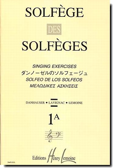Solfege des Solfeges 1A