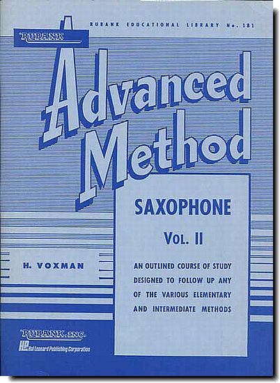 Rubank Advanced Saxophone 2