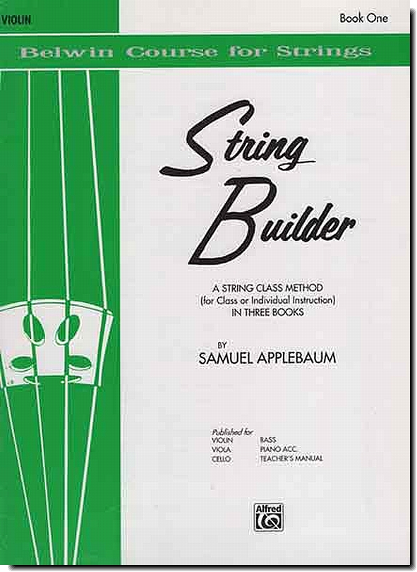 String Builder Book 1 for Violin