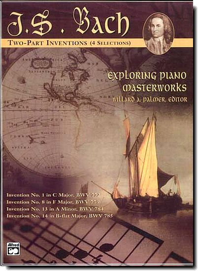 J.S. Bach, Two-Part Inventions, 4 selections
