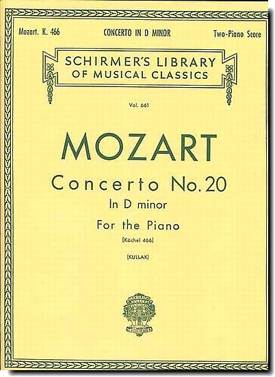 Mozart, Concerto No. 20 in D Minor, K. 466