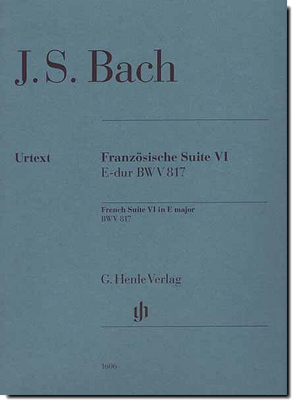Bach, French Suite 6