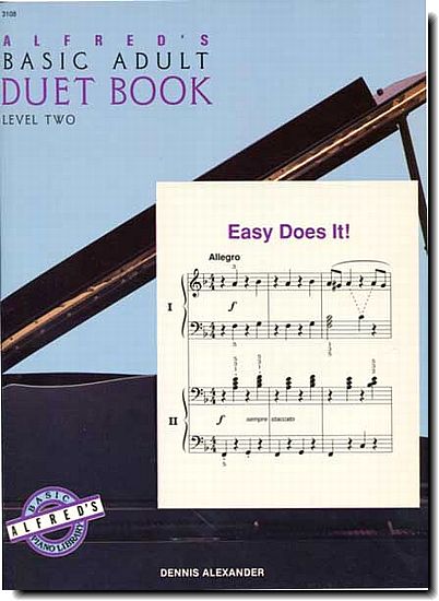 Alfred Basic Adult Duet Book Level 2