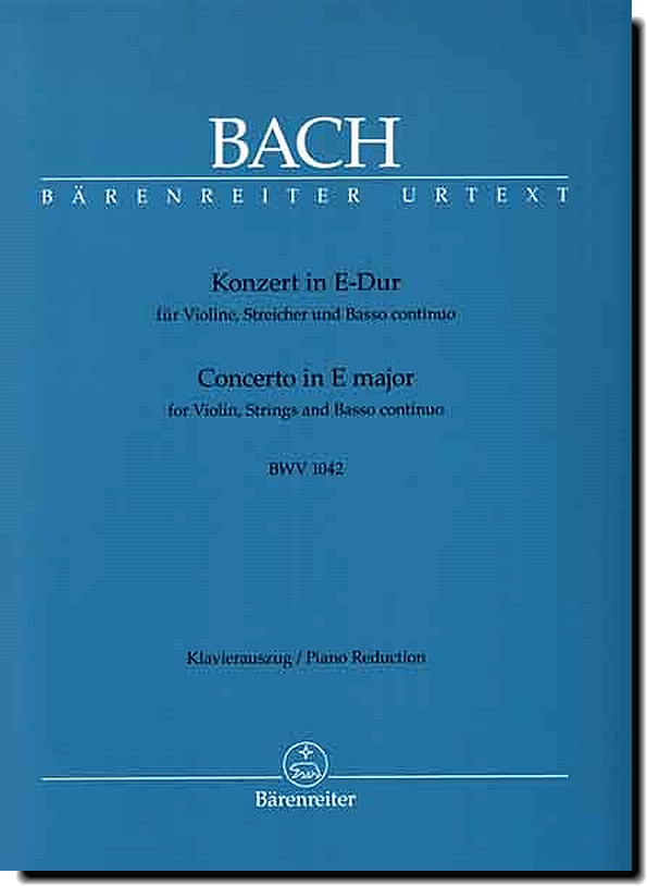 Bach Concerto in E major BWV 1042
