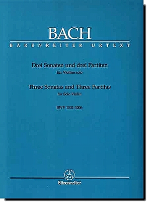 Bach,, Three Sonatas and Three Partitas