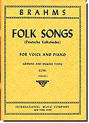 Brahms - Folk Songs, Vol. 1