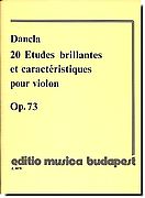 Dancla, 20 Etudes Brillantes Op 73