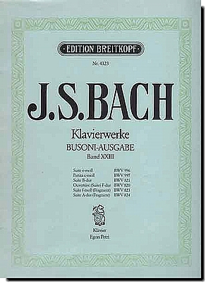 Bach-Busoni, Works for Piano