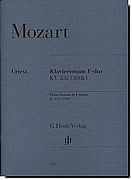 Mozart Sonata in F maj KV332