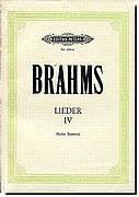 Brahms - Lieder IV