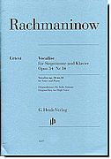 Rachmaninow - Vocalise Op. 34 No. 14