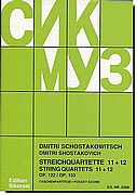 Shostakovich String Quartets No. 11-12