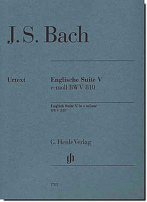 Bach, English Suite 5