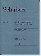 Schubert Sonata A maj Op post 120
