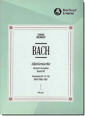 Bach, Concerti 9-16
