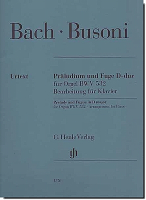 Bach-Busoni, Prelude and Fugue in D major BWV 532
