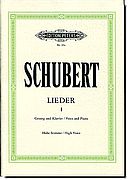 Schubert - Lieder 1, High Voice