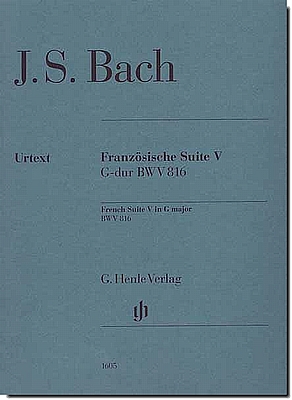 Bach, French Suite 5