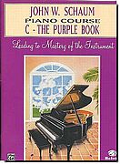 John Schaum Piano Course C - Purple