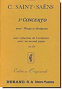 Saint Saens Third Concerto Op 29