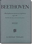 Beethoven Alla Ingharese quasi un Capriccio