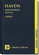 Haydn - String Trios Vol. 3