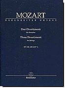 Mozart - Three Divertimenti