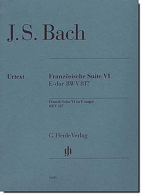 Bach, French Suite 6