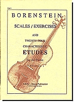 Borenstein Scales/Exercises and 24 Characteristic Etudes