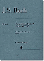 Bach, French Suite 4