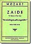 Mozart - Zaide, 