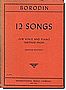 Borodin -12 Songs