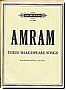 Amram - Three Shakespeare Songs