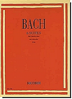 Bach 6 Suites for Cello arranged for violin