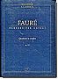 Faure - String Quartet Op. 121