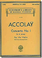 Accolay Concerto No. 1 in A minor for violin
