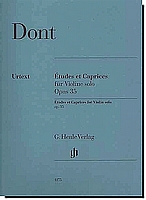 Dont, Etudes and Caprices Op. 35