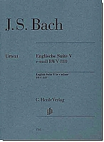 Bach, English Suite 5