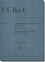 Bach, Concerto No. 4 in A maj BWV1055