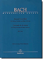 Bach Concerto in A minor BWV 1041