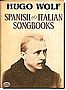 Wolf - Spanish and Italian Songbooks