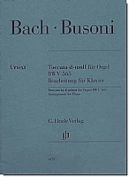 Bach-Busoni, Toccata in D minor