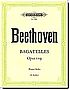 Beethoven Bagatelles Op 119