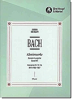 Bach, Concerti 9-16