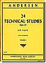 Andersen 24 Technical Studies Op 63 Vol 1