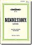 Mendelssohn - Lieder, High Voice