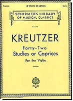 Kreutzer, 42 Studies or Caprices