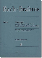 Bach-Brahms, Chaconne for the left hand