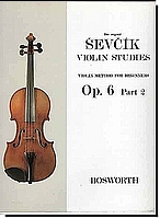 Sevcik, School of Violin Technique Op 6 Part 2